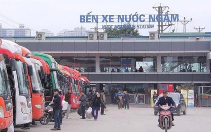Hà Nội: Nhiều đơn vị kinh doanh vận tải không đón, trả khách tại Bến xe Nước Ngầm