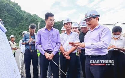 Bộ trưởng Nguyễn Văn Thắng yêu cầu loại nhà thầu yếu ở cao tốc Bắc - Nam