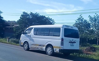 Xe 16 chỗ cải tạo để chở hàng vô tư chở khách như tuyến cố định ở Đắk Lắk