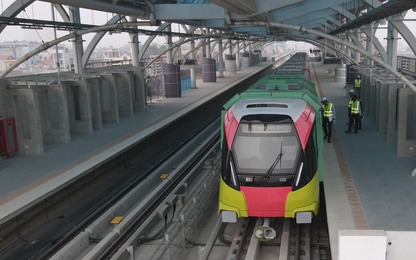 Ngày 5/12, vận hành thử tuyến metro Nhổn – ga Hà Nội