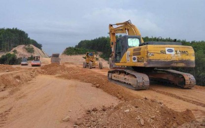Chấp thuận dùng chi phí dự phòng điều chỉnh hợp đồng cao tốc QL45 - Nghi Sơn