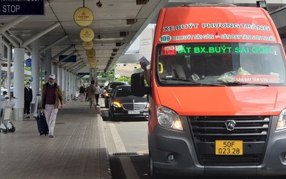 Thay đổi vị trí đón trả khách của tuyến buýt 109 tại sân bay Tân Sơn Nhất