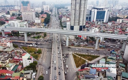 Video: Tận thấy liên danh Trung Chính - Trung Nam làm cầu cạn gần 10 nghìn tỷ đồng ở Hà Nội