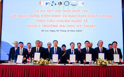 Hợp tác trong lĩnh vực quốc tế hóa giáo dục giữa 7 trường kỹ thuật