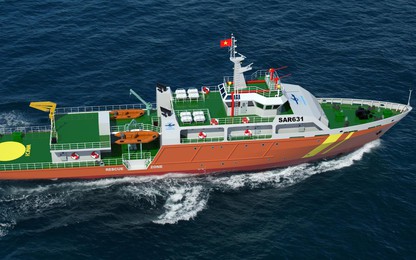 Việt Nam sắp có tàu tìm kiếm, cứu nạn hàng hải hiện đại bậc nhất