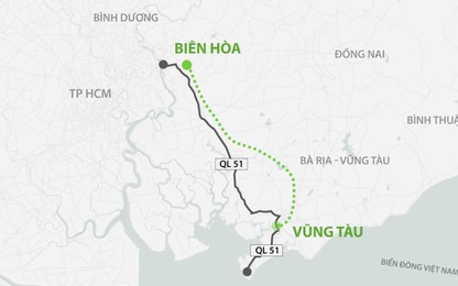 Dừng đầu tư cao tốc Biên Hòa - Vũng Tàu theo hình thức PPP
