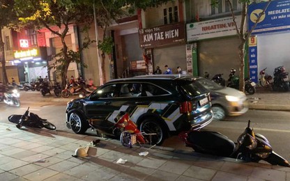 Hà Nội: Tài xế ôtô gây tai nạn liên hoàn trên phố Trung Kính vẫn chưa trình diện