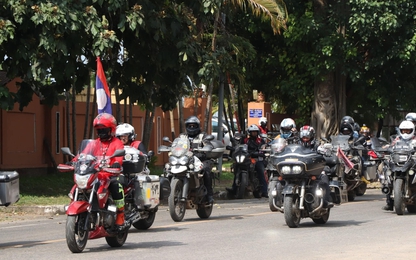 Bộ GTVT chấp thuận cho 20 xe mô tô của khách Thái Lan tham gia giao thông Việt Nam