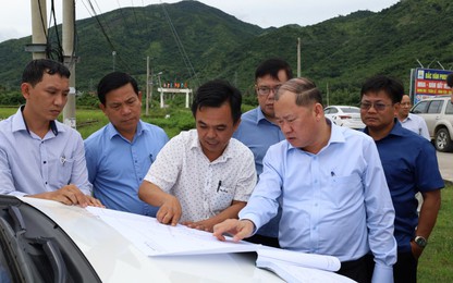 Phó Chủ tịch tỉnh Khánh Hòa chỉ đạo đẩy nhanh GPMB cao tốc Vân Phong - Nha Trang