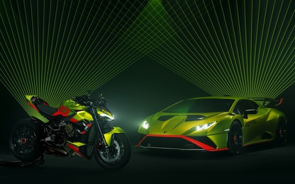 Siêu Moto Ducati Streetfighter V4 Lamborghini lấy cảm hứng từ Huracan STO có giá tương đương 1,56 tỷ đồng