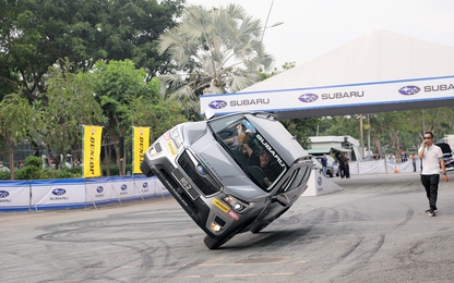 Siêu trình diễn ô tô mạo hiểm Subaru trở lại Việt Nam