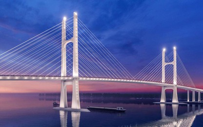 Cuối năm 2022, khởi công cầu chính cầu Rạch Miễu 2 vượt sông Tiền
