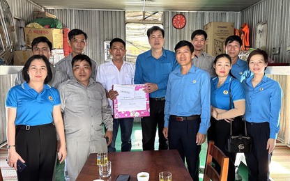 Công đoàn GTVT Việt Nam chia sẻ, động viên người lao động trong dịp Tết