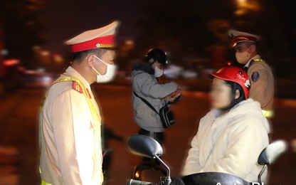 Yên Bái: Bất ngờ nhiều nữ lái xe "dính" nồng độ cồn trong đêm mùng 2 Tết