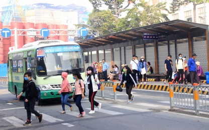 TP. HCM: Hành khách đi xe buýt tăng, đạt hơn 302 triệu lượt trong 9 tháng