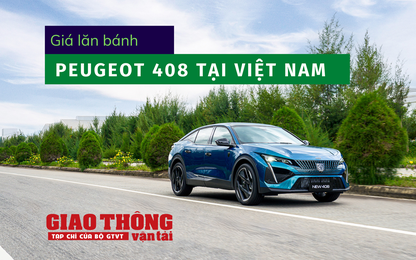 Giá lăn bánh Peugeot 408 lần đầu ra mắt khách Việt