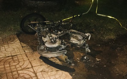 Khởi tố người đàn ông ở Đắk Nông đốt xe máy khi bị CSGT xử phạt vi phạm nồng độ cồn