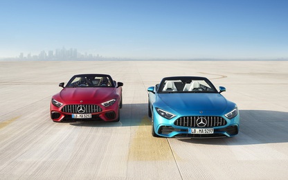Bộ đôi xe thể thao Mercedes-AMG SL giá cao nhất hơn 12 tỷ đồng về Việt Nam