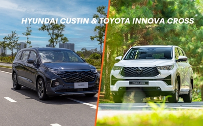 Doanh số Hyundai Custin gấp 3 lần Toyota Innova Cross