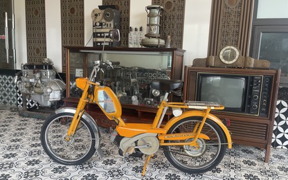 Peugeot 102 MT - Xe đạp gắn máy cổ độc nhất tại Việt Nam