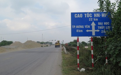 Gấp rút hoàn thiện thủ tục làm cầu vượt hai quốc lộ ở Hưng Yên