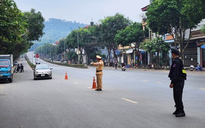 Lào Cai: Phân luồng giao thông trên QL4E phục vụ "Ngày chạy Olympic vì sức khỏe toàn dân"