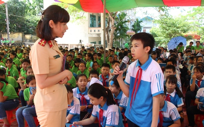 Bắc Ninh phổ biến Luật giao thông tại 40 trường học