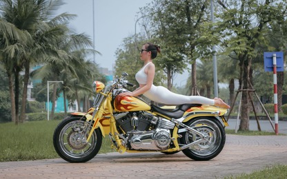 Album ảnh: HLV Yoga "độ" đường cong với sidecar Harley Davidson CVO Softail Springer 2009