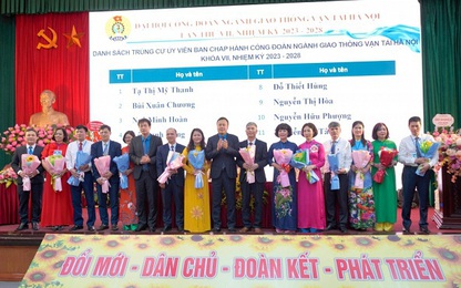 Tổ chức thành công Đại hội Công đoàn ngành GTVT Hà Nội