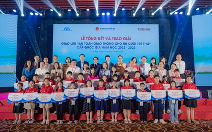 Honda Việt Nam trao giải "An toàn giao thông cho nụ cười trẻ thơ" năm học 2022 – 2023