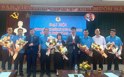 Công đoàn Ban QLDA Thăng Long tổ chức thành công Đại hội Công đoàn nhiệm kỳ 2023 - 2028