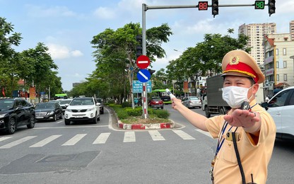 Hà Nội thí điểm tổ chức giao thông tuyến đường Long Biên  1