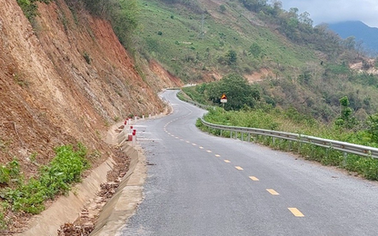 Nghệ An: Hoàn thành xây dựng, đưa vào khai thác tuyến đường hơn 58km qua huyện Kỳ Sơn
