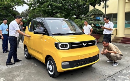 Ô tô điện giá rẻ HongGuang MiniEV lắp ráp tại Việt Nam lộ diện trước ngày ra mắt