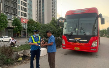 Thanh tra GTVT Hà Nội xử phạt trên 1.000 trường hợp vi phạm giao thông trong 1 tháng