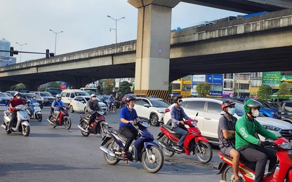 Hà Nội: Phân luồng giao thông đường Nguyễn Trãi,  Nguyễn Xiển để phục vụ thi công