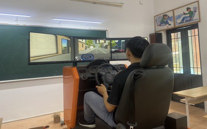 HC Smart cabin - Thiết bị dạy lái xe điều khiển như ô tô thật