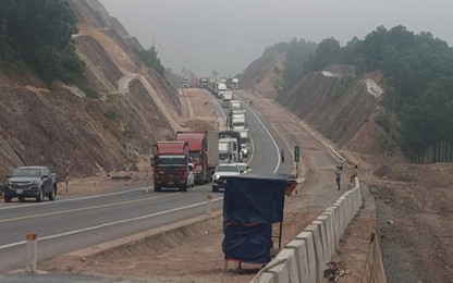 Cấm xe có tải trọng trên 10 tấn vào cao tốc Cam Lộ - La Sơn