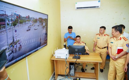 Hải Phòng xử lý nghiêm vi phạm giao thông qua hệ thống camera giám sát