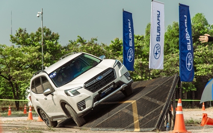 Siêu trình diễn ô tô mạo hiểm của Subaru trở lại Hà Nội