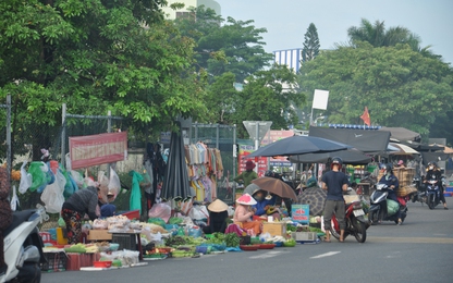 Xử lý chợ cóc, chợ tạm gây mất ATGT tuyến đường nối Đà Nẵng - Hội An
