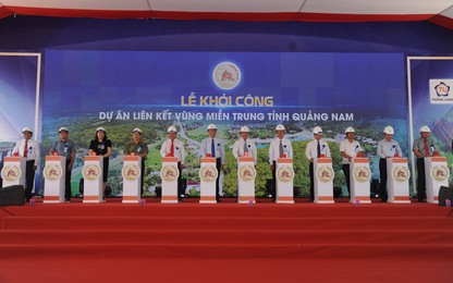 Quảng Nam: Khởi công dự án đường liên kết vùng miền Trung hơn 768 tỷ đồng