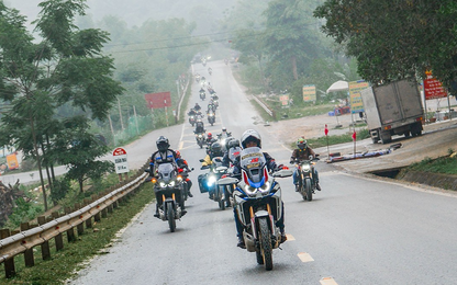 Chấp thuận đoàn 16 xe môtô Thái Lan tham gia giao thông tại Việt Nam