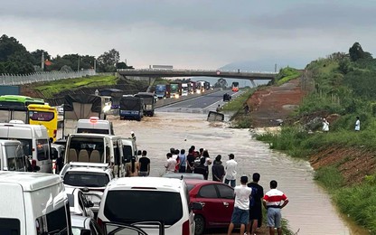 Bộ GTVT yêu cầu báo cáo nguyên nhân ngập nước trên cao tốc Phan Thiết - Dầu Giây trước 3/8/2023