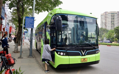 Bộ GTVT thống nhất với Hà Nội mở tuyến xe buýt điện E10 Khu đô thị Ocean Park – Nội Bài