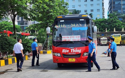 Hà Nội: Kiểm soát chặt xe khách xuất bến, đảm bảo trật tự vận tải dịp nghỉ lễ 2/9