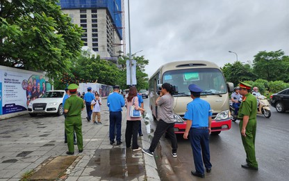 Hà Nội:  Hàng loạt xe chở học sinh trường Newton không có hợp đồng vận chuyển