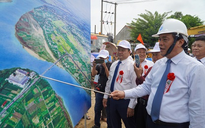 Quảng Nam: Khởi công xây dựng cầu Văn Ly vượt sông Thu Bồn hơn 570 tỷ đồng