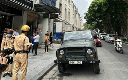 Hà Nội thành lập tổ liên ngành chấn chỉnh hoạt động xe UAZ chở khách du lịch trong phố Cổ