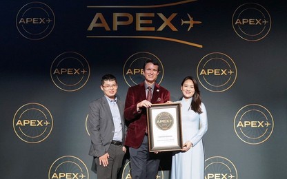 APEX vinh danh "Hãng hàng không quốc tế 5 sao" của Việt Nam